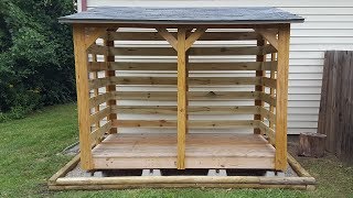 How to Make Shed From a Free Pallets part 1 [upl. by Enila623]