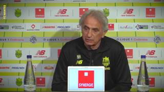 Vahid Halilhodzic avant la réception de Bordeaux [upl. by Acireed]