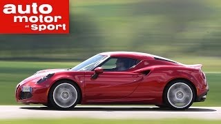 Fahrbericht Alfa Romeo 4C [upl. by Edette]