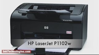 HP LaserJet P1102w Instructional Video [upl. by Akinhoj335]