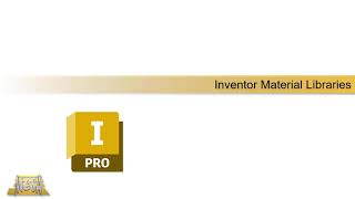 Inventor Material Libraries [upl. by Meeka]