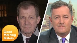 Alastair Campbell and Piers Row Over the Election Result  Good Morning Britain [upl. by Nady]