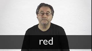 How to pronounce RED in British English [upl. by Janela]