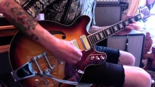 Eastwood Guitars Airline H78 Demo  Keith McFadden [upl. by Esyak]