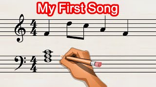 Your First Music Composition Lesson  For Beginners [upl. by Nassi437]