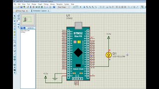 STM32 BLUEPILL Library for proteus [upl. by Becki570]