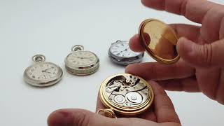 Pocket Watch Cases and How to Open [upl. by Eimak]