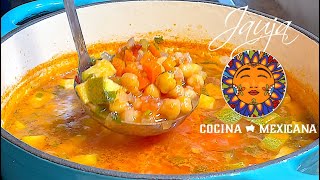 Sopa De Garbanzos A La Mexicana y Cómo Cocerlos A La Perfección [upl. by Einned629]