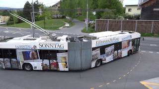 Unterlöchli VBL trolleybus 224 [upl. by Den679]