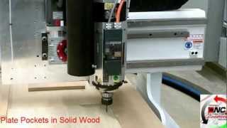 Door Hinge Jamb System On Thermwood CNC Router [upl. by Pet]