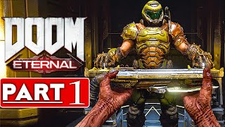 DOOM ETERNAL Gameplay Walkthrough Part 1 4K 60FPS PC  No Commentary [upl. by Nivle]