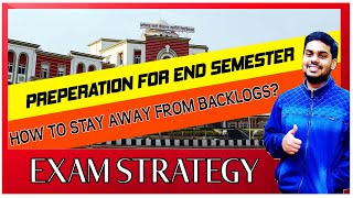 How To Prepare For End Semester Exams CSVTU  How To Stay Away From Backlogs  College Exam Guidance [upl. by Kaden]