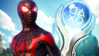 Miles Morales Platinum Trophy Is Simply AMAZING [upl. by Adna986]