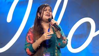 omg tagada performance Sneha Shankar full audition Indian idol season 15 2024 [upl. by Anitsej]