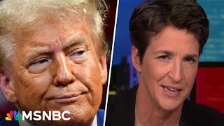 Rachel Maddow calls the bluff of Trump supporters who claim to be making a business decision [upl. by Zashin811]