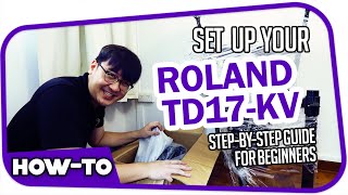 Set Up Your Roland TD17KV Step By Step Guide For Beginners [upl. by Housum309]