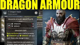 How to quotCraft The Dragon Scale Armor Setquot God of War Ragnarok Get Dragon Teeth amp Dragon Claws [upl. by Ahsirpac]