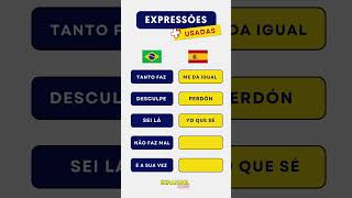 Expressões mais Usadas em Espanhol [upl. by Adeuga]