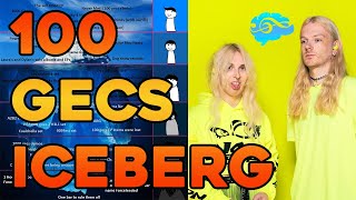 100 gecs iceberg EXPLAINED  Songpsych [upl. by Modestine]