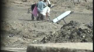 Iraqi Insurgents Launching 107mm Rockets at American Position Raw Footage [upl. by Anamor]