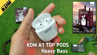 KDM Z1 TOP PODS Earbuds Unboxing and Review [upl. by Olcott383]