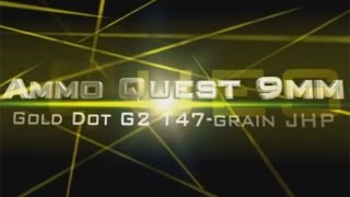 Ammo Quest 9mm Speer Gold Dot G2 test in 3 barrel lengths [upl. by Norrat530]