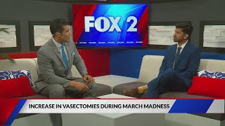 Why vasectomies may increase during March Madness season [upl. by Ahtibat]