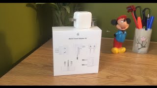 Unboxing And Overview  Apple World Travel Adapter Kit [upl. by Erle312]