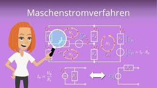 Maschenstromverfahren einfach erklärt [upl. by Cyrano]