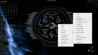 Qsystem Rainmeter Skin [upl. by Zoeller]