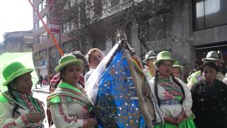 PROCESION EN EL CENTRO DE SANTIAGO 1 [upl. by Anitserp]