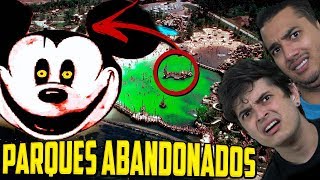 CONHEÇA os macabros PARQUES ABANDONADOS DA DISNEY [upl. by Anitsirhc]