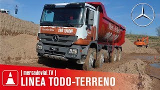 LÍNEA CAMIONES Mercedes Benz TODO TERRENO PRUEBA  Mercado Vial TV [upl. by Hsirt]