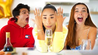 TRUTH OR DRINK WITH MY EX AND HIS NEW “GIRLFRIEND”  MyLifeAsEva [upl. by Airbmac]