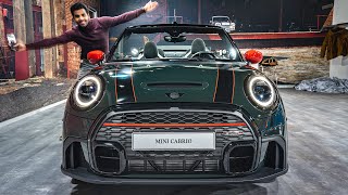 INSIDE the NEW 2021 MINI JCW Convertible Facelift  Interior Exterior DETAILS [upl. by Gal]