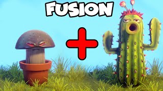 FUSION PVZ PETASETA CON CACTUS  Plants Vs Zombies Garden Warfare 2 [upl. by Tammi]