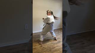 Bassai Dai Kata Shotokan Karate by Black Belt Mom [upl. by Dranoc]