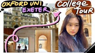 OXFORD UNI EXETER COLLEGE TOUR  VLOG Eps 2 ENG SUB [upl. by Lesoj570]