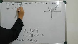 CIRCLE OF CURVATUREOSCULATING CIRCLE PROBLEM [upl. by Suiramaj]