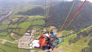 Mamatha Paragliding  Lenggries Brauneck Bergbahn [upl. by Anitsuj]