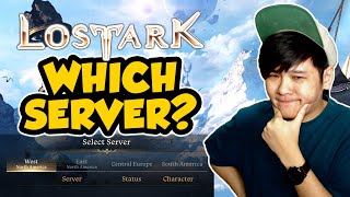 Which server to play in Lost Ark for SEA Singapore Malaysia Philippines Indonesia Thailand [upl. by Naehgem]