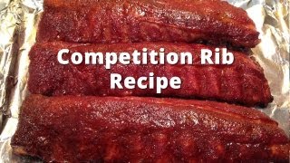 Competition Rib Recipe  HowToBBQRight Baby Back Rib Method [upl. by Domela]