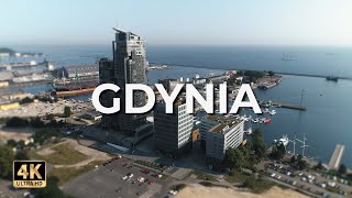 Gdynia z drona  Cinematic  LECE W MIASTO™ 4k [upl. by Kape]