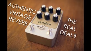 UAFX Golden Reverberator  King Of Reverb Pedals No Talking Demo [upl. by Naugal]