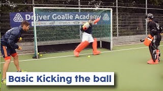 Goalie Tutorial Basic Kicking  Hockey Heroes TV [upl. by Narib126]