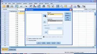 2 by 2 Contingency Table Analysis Pearson ChiSquare  SPSS part 1 [upl. by Bohrer823]