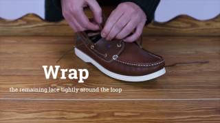 How to barrel knot your Dubarry deck shoe [upl. by Aztinad520]