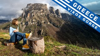 Visiting the Worlds Deepest Canyon VIKOS GORGE in Greece [upl. by Tuorah321]