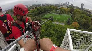 London Zipline 092017 [upl. by Assin636]