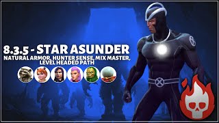 MCOC Act 835  Star Asunder Natural Armor Mix master Level headed  CGR vs Havok  2023 [upl. by Hujsak706]